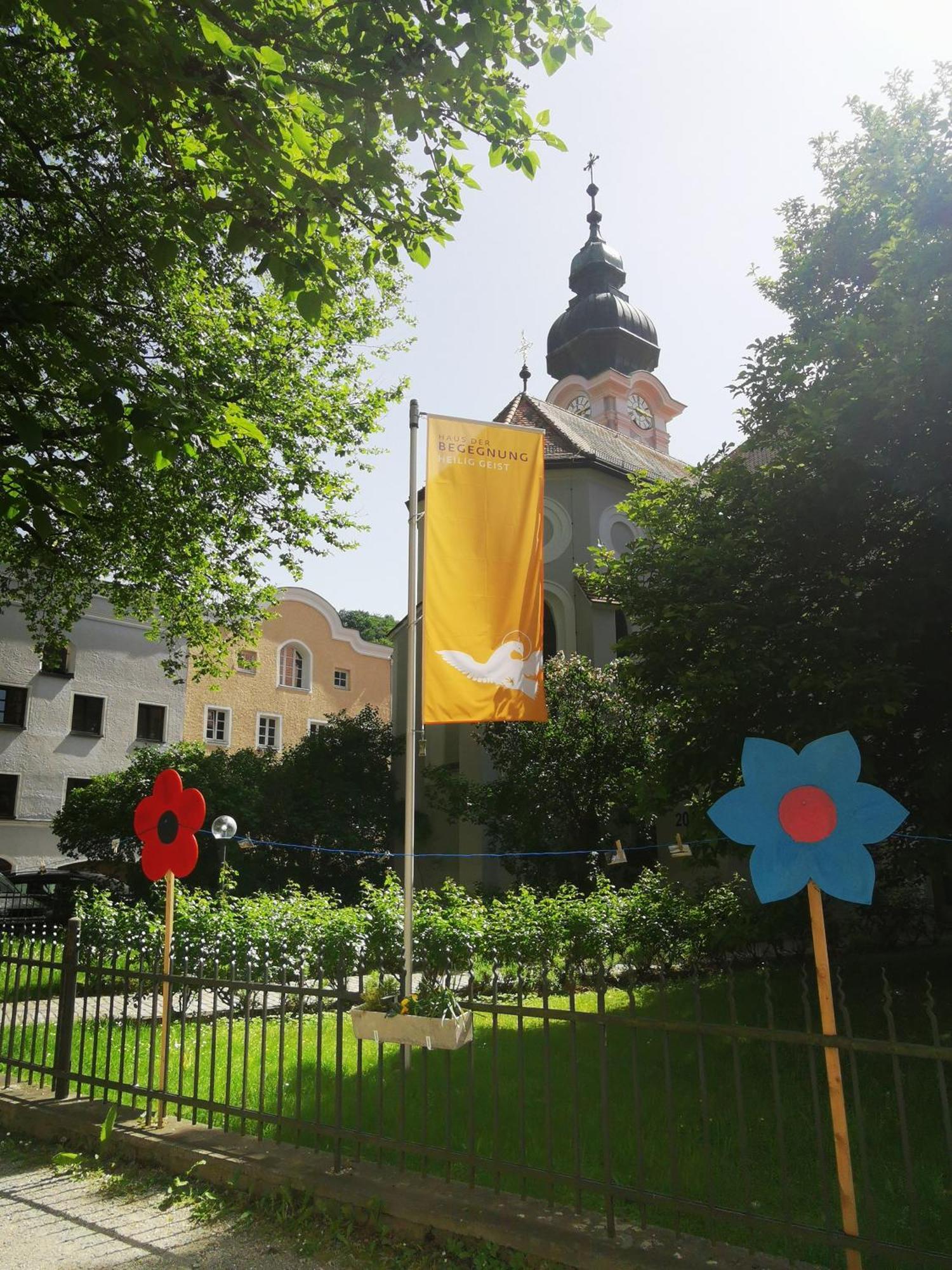 Hotel Haus Der Begegnung Heilig Geist Burghausen Esterno foto