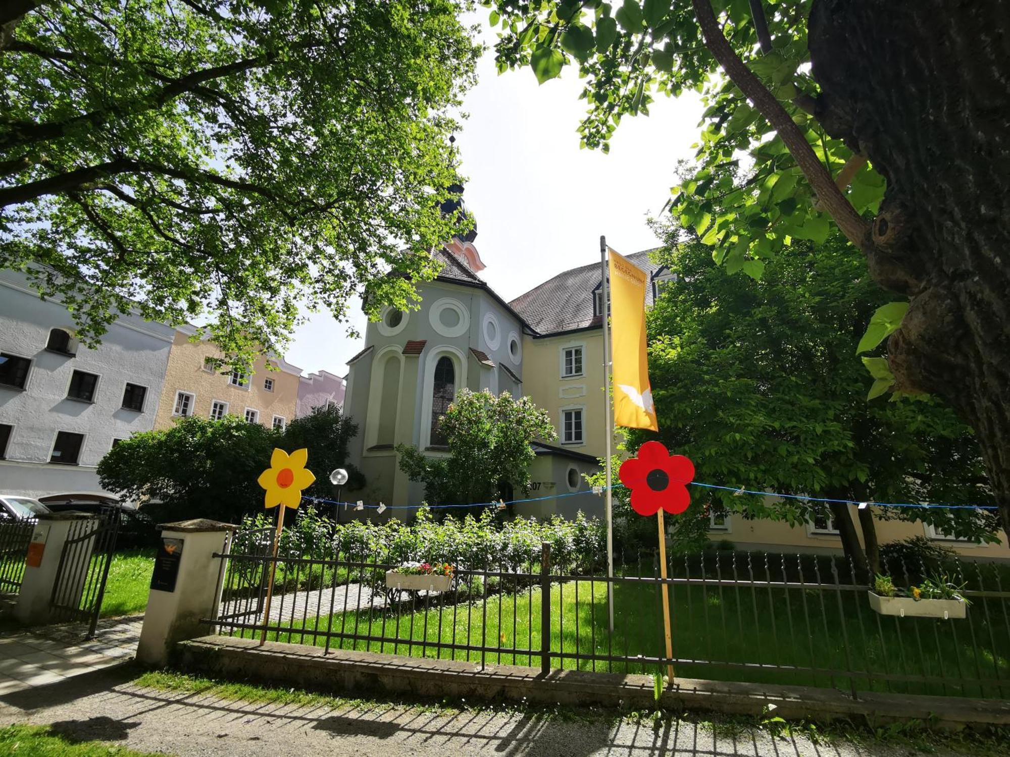 Hotel Haus Der Begegnung Heilig Geist Burghausen Esterno foto